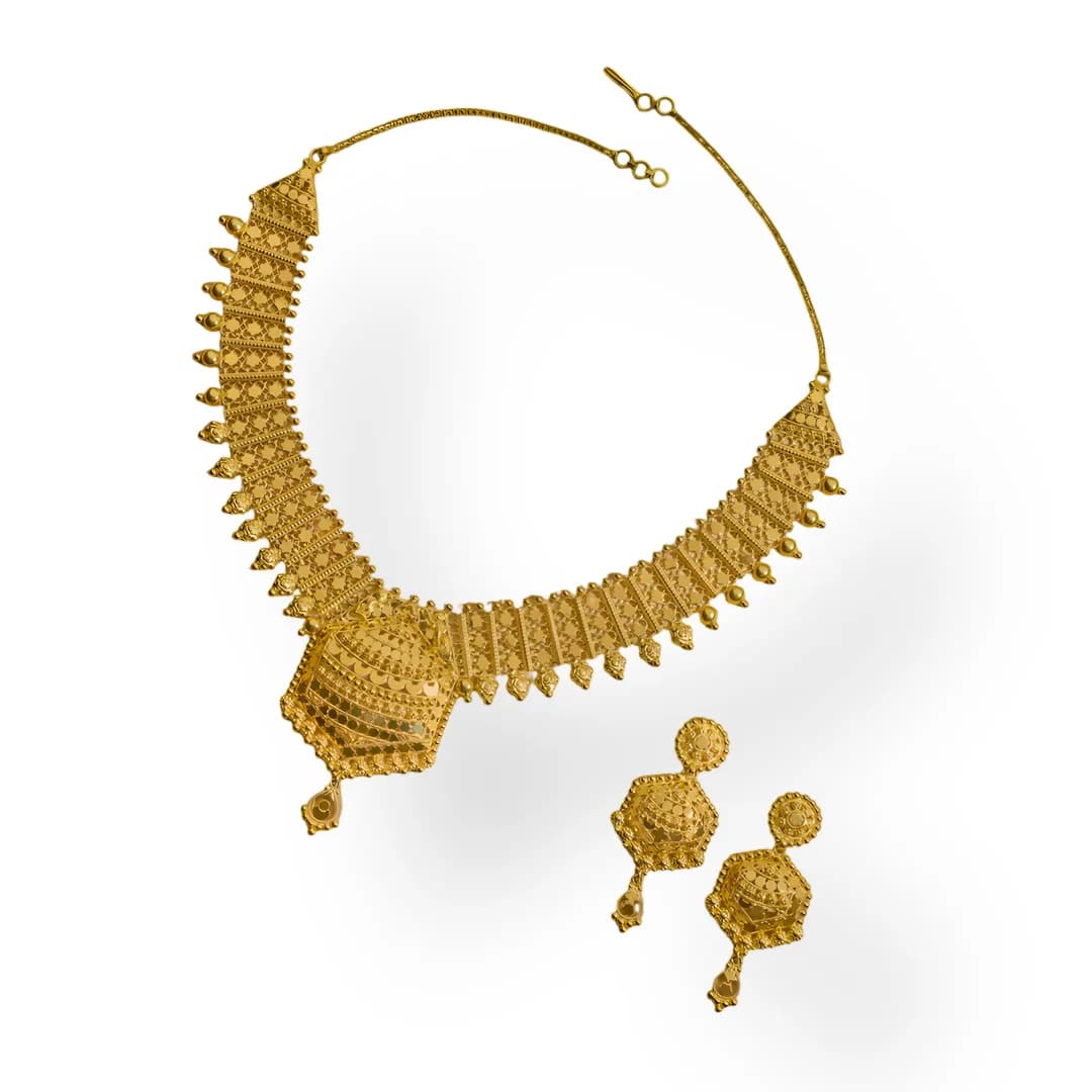 Majestic Gold Wedding Jewelry