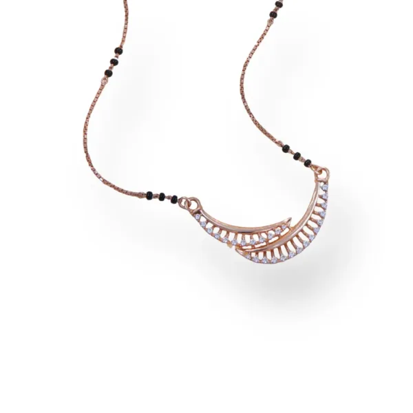 Velora Diamond Mangalsutra – Sleek Luxury
