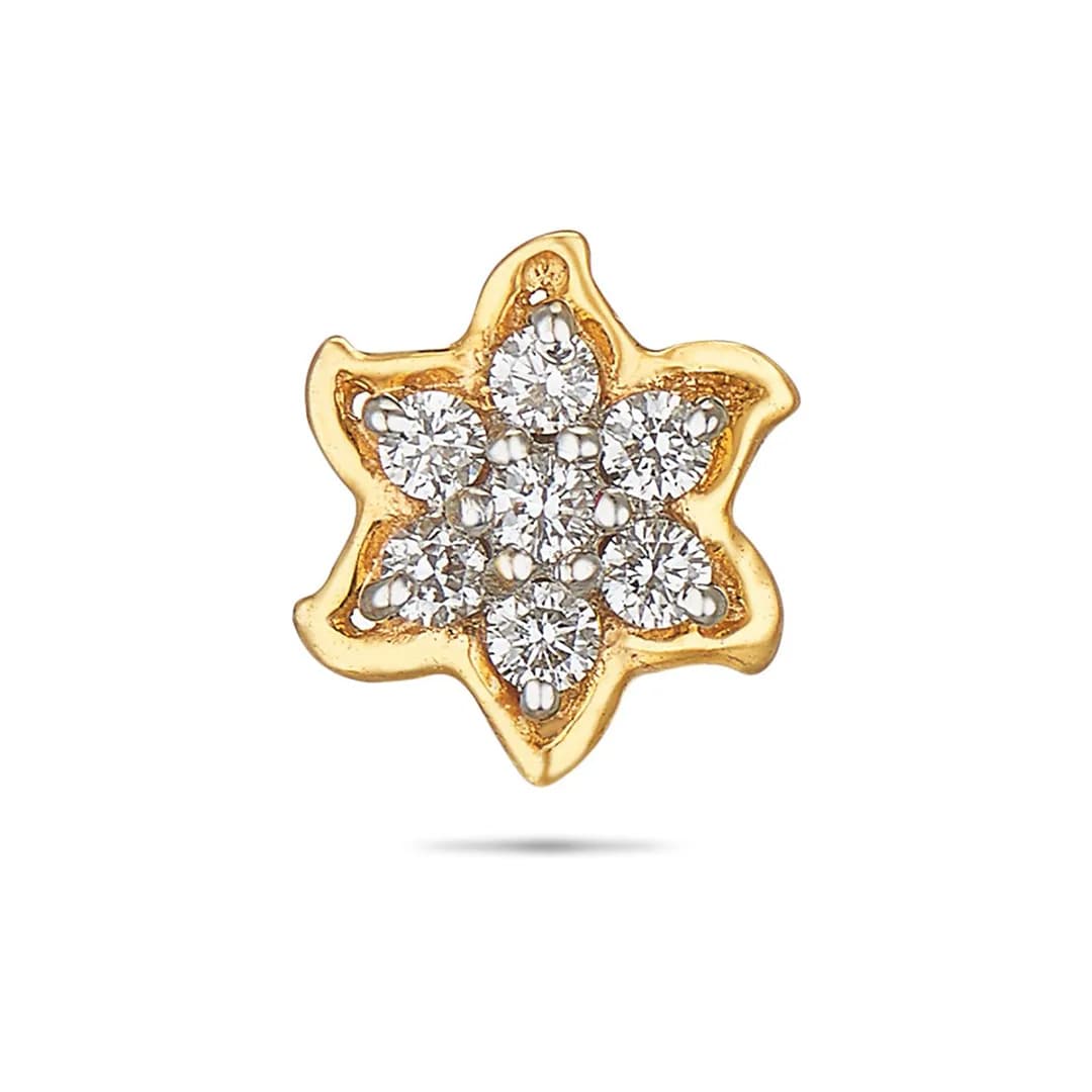 Blooming Diamond Nosepin