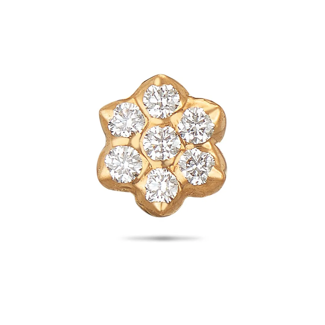 Radiant Diamond Nose Pin