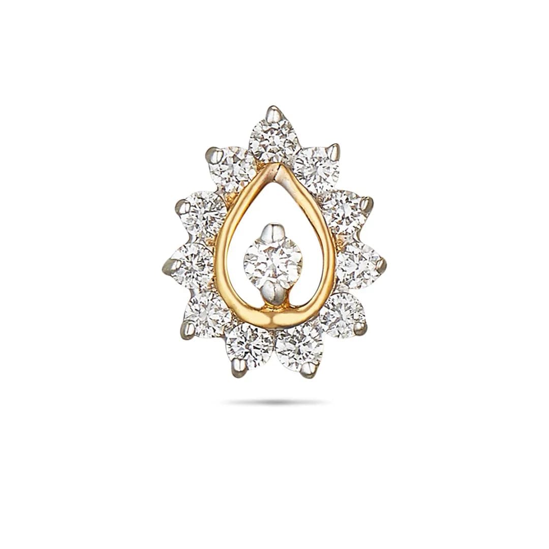 Elegant Diamond Nose Pin