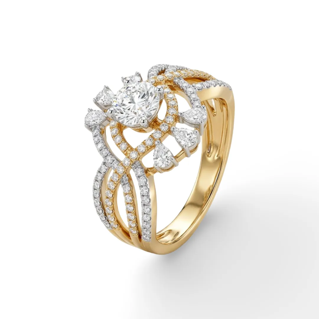 Flora Grace Diamond Ring