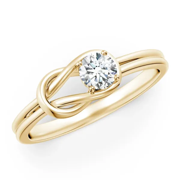True Solitaire Diamond ring