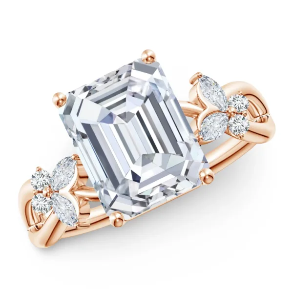 Forever Emerald Diamond Ring.