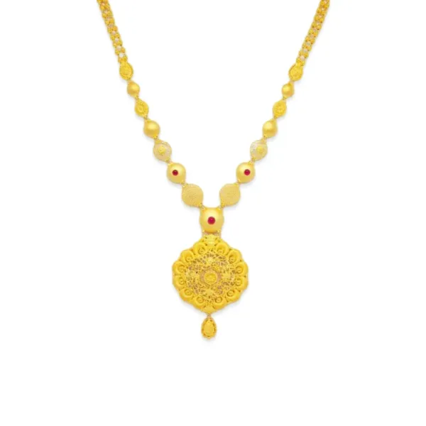 Gleaming Gold Necklace 22KT